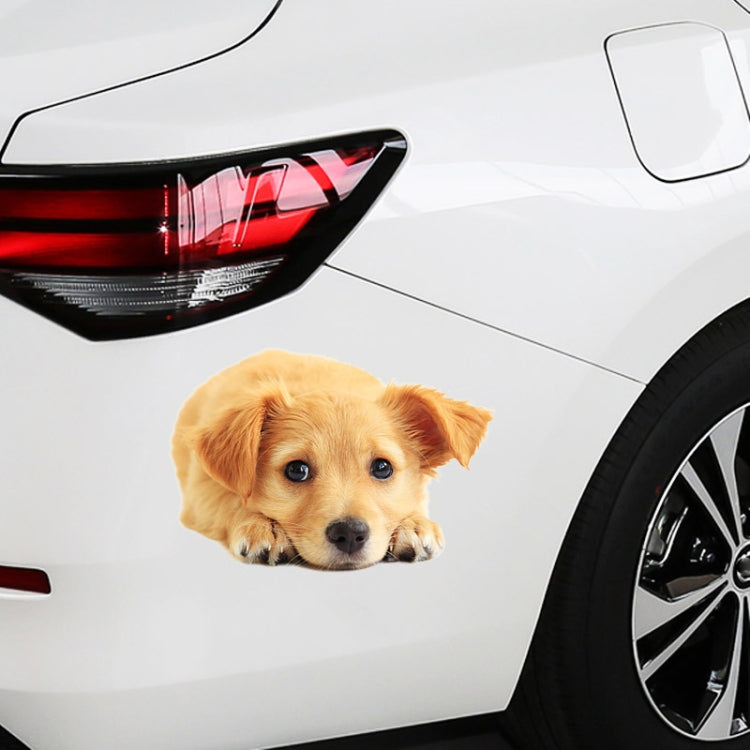 Style 1 Small 3D Simulation Dog Car Stickers Rain-Proof Sunscreen Car Sticker Scratch Shaving Decoration Stickers - Decorative Sticker by PMC TechLife | Online Shopping South Africa | PMC TechLife