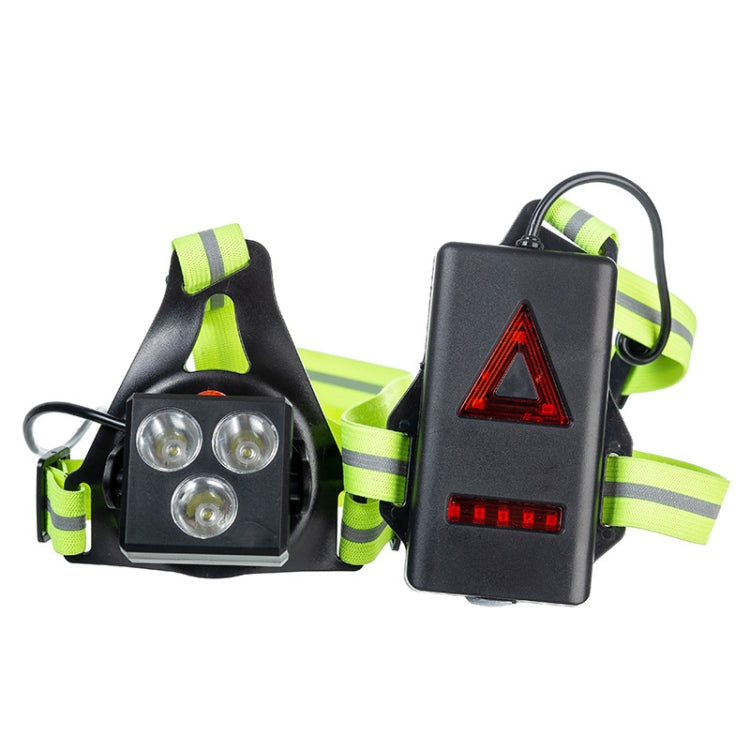 Outdoor Sports Running Light Waterproof Night Riding Light Highlight Rechargeable Mountaineering Light Chest Warning Light - Others by PMC TechLife | Online Shopping South Africa | PMC TechLife