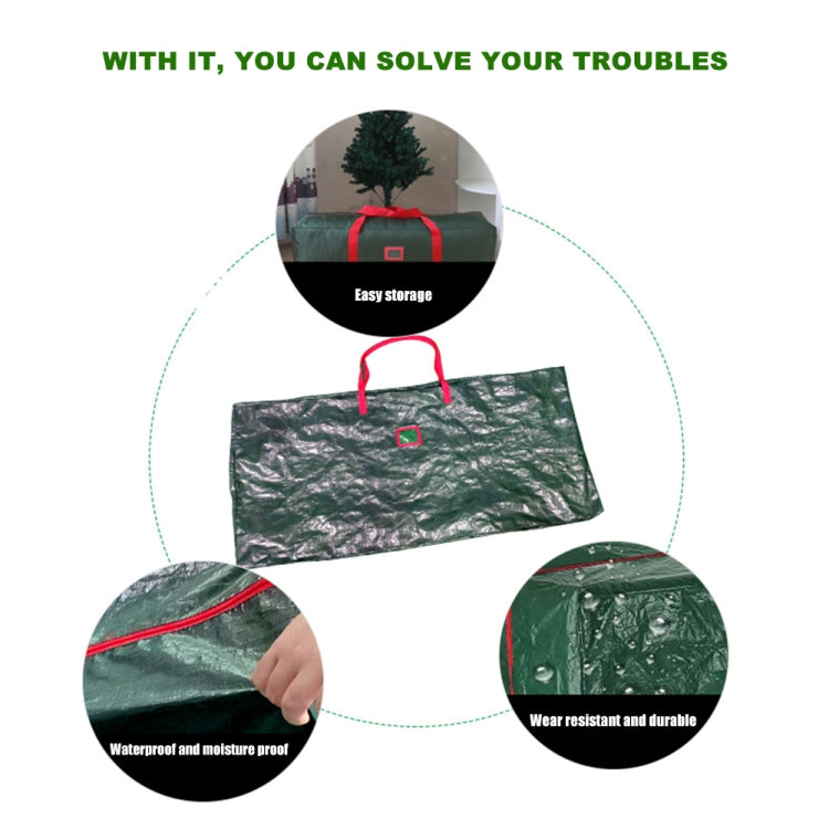 Outdoor Home Waterproof Christmas Tree Storage Bag, Specification: 165x38x76cm(Green) - Others by PMC TechLife | Online Shopping South Africa | PMC TechLife