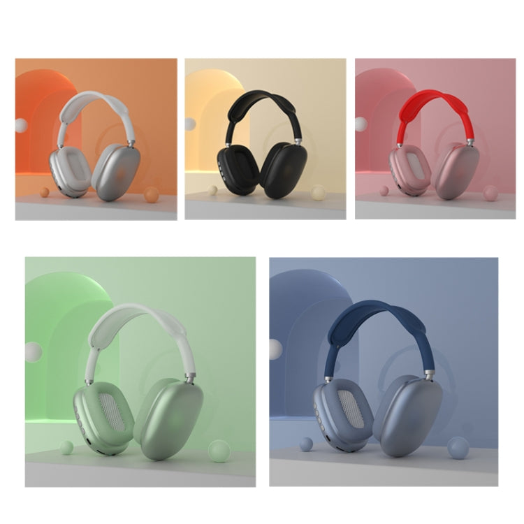 P9 Bluetooth 5.1 Subwoofer Wireless Headset Support AUX / TF Card(Blue) - Headset & Headphone by PMC TechLife | Online Shopping South Africa | PMC TechLife
