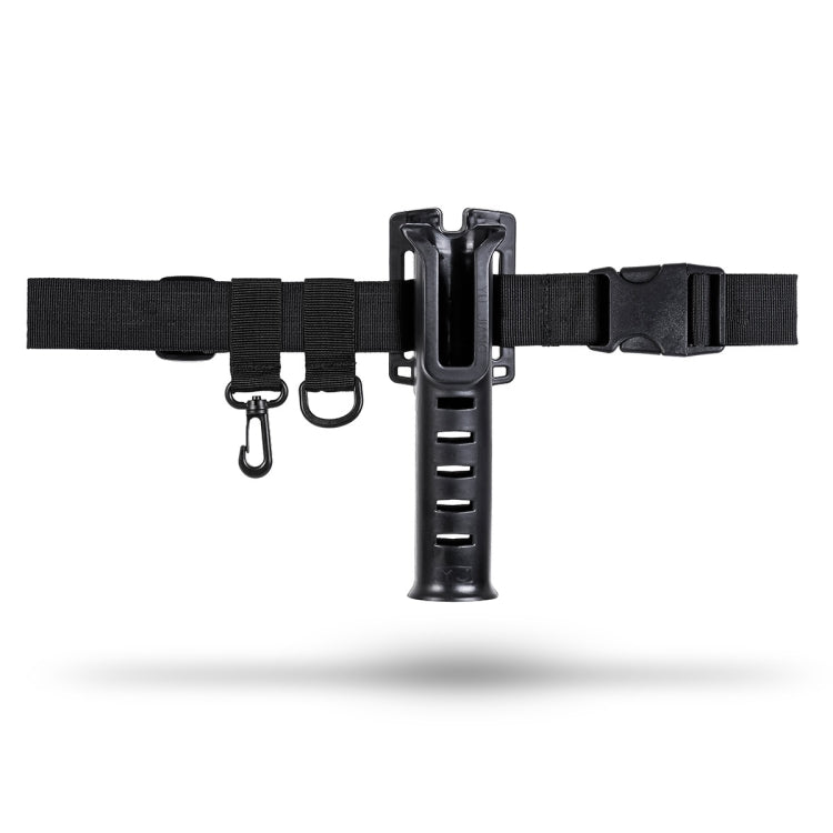 Fishing Rod Waist Belt Rod Holder Fishing Rod Waist Support(28157-B Black) - Fishing Rods & Accessories by PMC TechLife | Online Shopping South Africa | PMC TechLife