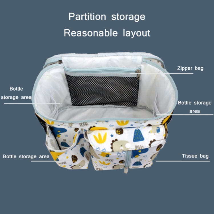 Multifunctional Baby Stroller Storage Bag, Colour: White Alpaca - Strollers Accessories by PMC TechLife | Online Shopping South Africa | PMC TechLife