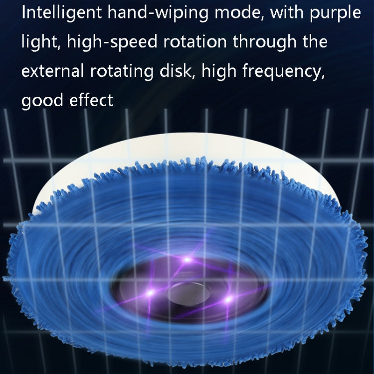 K333 Fully Automatic Dry Wet Two-Purpose Smart Sweeping Machine(Piano Black) - Robot Vacuum Cleaner by PMC TechLife | Online Shopping South Africa | PMC TechLife