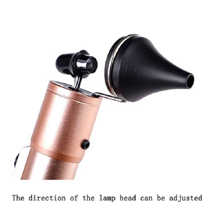 Ear Cleaning Hand Lamp USB Charging Otoscope(Silver) - Ear Care Tools by PMC TechLife | Online Shopping South Africa | PMC TechLife