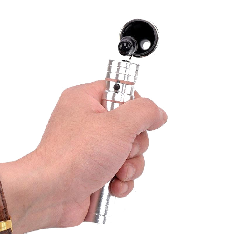 Ear Cleaning Hand Lamp USB Charging Otoscope(Silver) - Ear Care Tools by PMC TechLife | Online Shopping South Africa | PMC TechLife