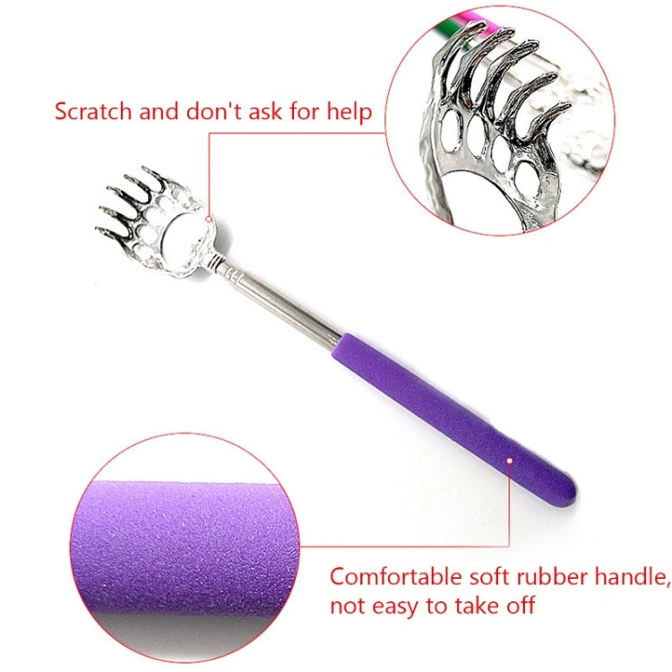 Bear Claw Shape Stainless Steel Telescopic Massage Scratcher, Random Color Delivery(Feet) - Massage & Relaxation by PMC TechLife | Online Shopping South Africa | PMC TechLife