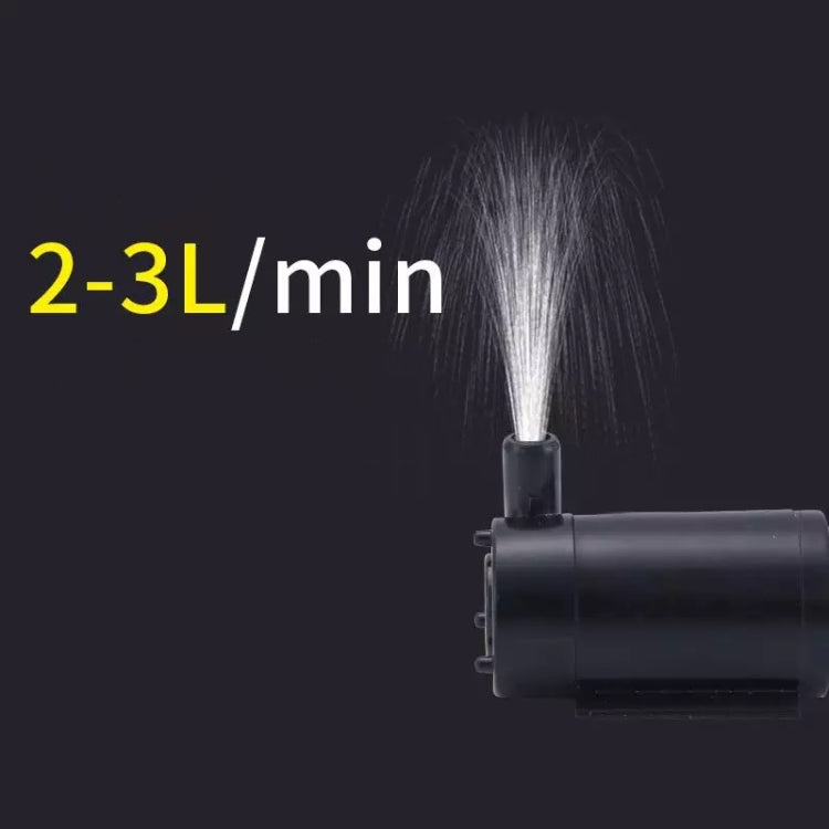 Quiet Mini Horizontal Vertical Submersible Pump, Style: Black Vertical - Fish Tanks & Accessories by PMC TechLife | Online Shopping South Africa | PMC TechLife | Buy Now Pay Later Mobicred