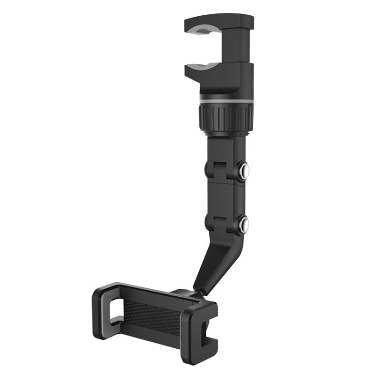 Multifunctional Vehicle-mounted Video Shooting Rearview Mirror Bracket(Grey) - Car Holders by PMC TechLife | Online Shopping South Africa | PMC TechLife