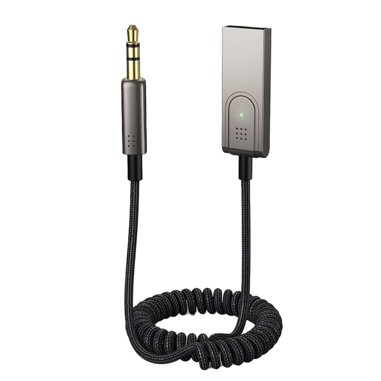 BY301 AUX Car Bluetooth 5.0 Receiver Mobile Call Bluetooth Adapter - Bluetooth Adapters by PMC TechLife | Online Shopping South Africa | PMC TechLife | Buy Now Pay Later Mobicred