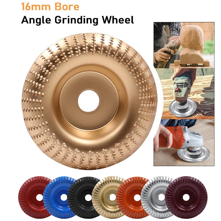 Woodworking Sanding Plastic Stab Discs Hard Round Grinding Wheels For Angle Grinders, Specification: 100mm Wine Red Curved - Abrasive Tools & Accessories by PMC TechLife | Online Shopping South Africa | PMC TechLife