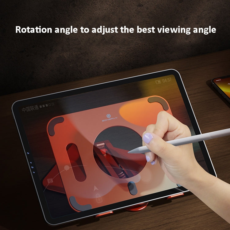 Boneruy L04mini 360 Degree Rotating Aluminum Alloy Tablet Laptop Holder(Silver) - free shipping - PMC TechLife - Order now!