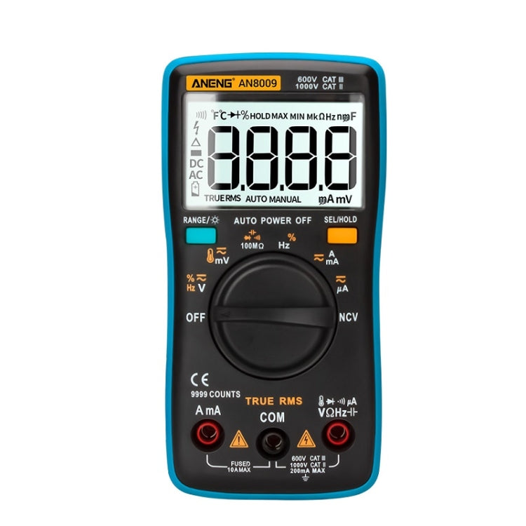 ANENG AN8009 NVC Digital Display Multimeter, Specification: Standard(Blue) - free shipping - PMC TechLife - Order now!