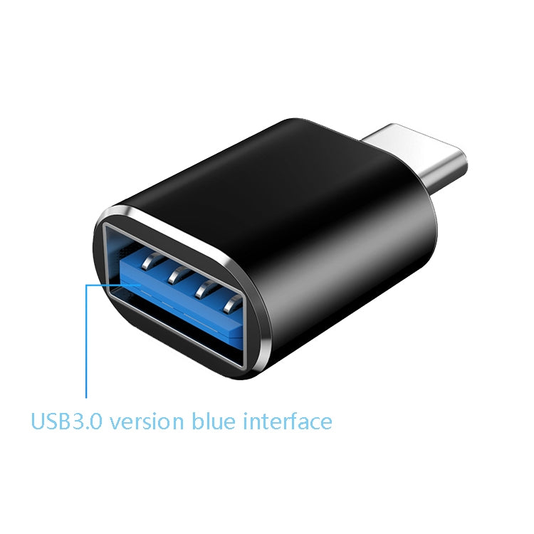 10 PCS USB 3.0 Female to USB-C / Type-C Male OTG Adapter(Silver) - OTG Adapter by PMC TechLife | Online Shopping South Africa | PMC TechLife | Buy Now Pay Later Mobicred