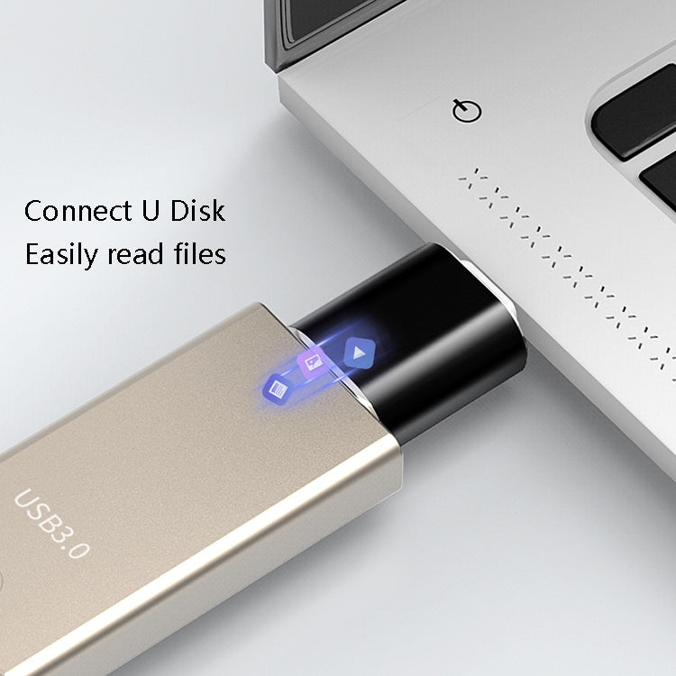 10 PCS USB 3.0 Female to USB-C / Type-C Male OTG Adapter(Silver) - OTG Adapter by PMC TechLife | Online Shopping South Africa | PMC TechLife | Buy Now Pay Later Mobicred