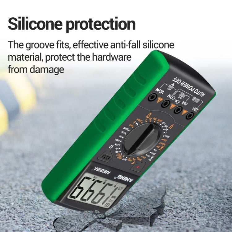 ANENG Automatic High-Precision Intelligent Digital Multimeter, Specification: AN9205A(Green) - free shipping - PMC TechLife - Order now!