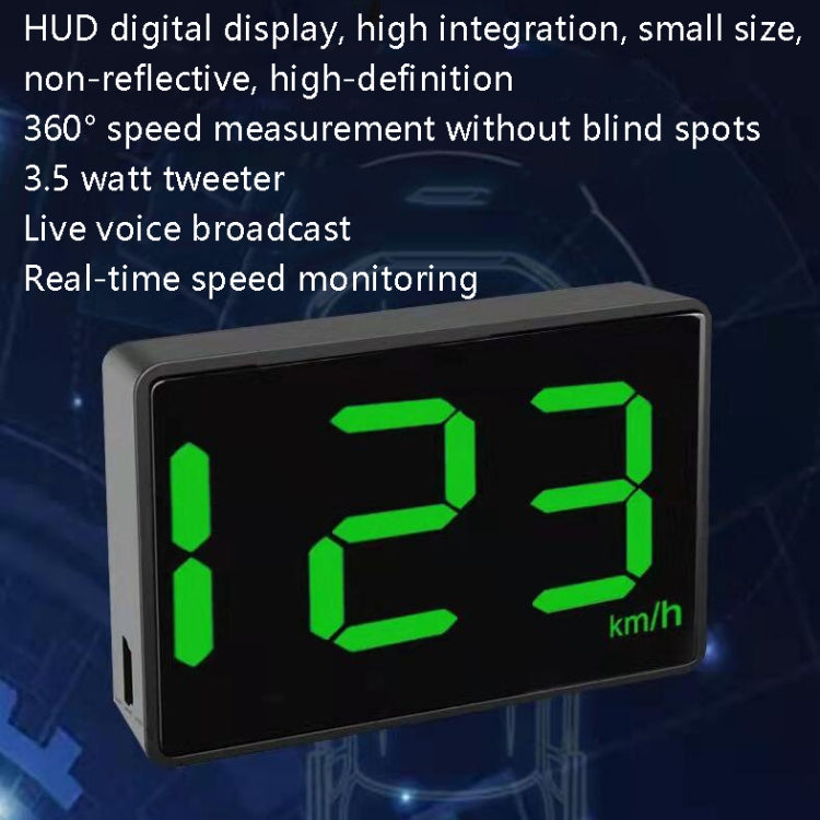 Y02 HUD Smart Bluetooth GPS Universal Electronic Dog Automotive Speedometer - Head Up Display System by PMC TechLife | Online Shopping South Africa | PMC TechLife