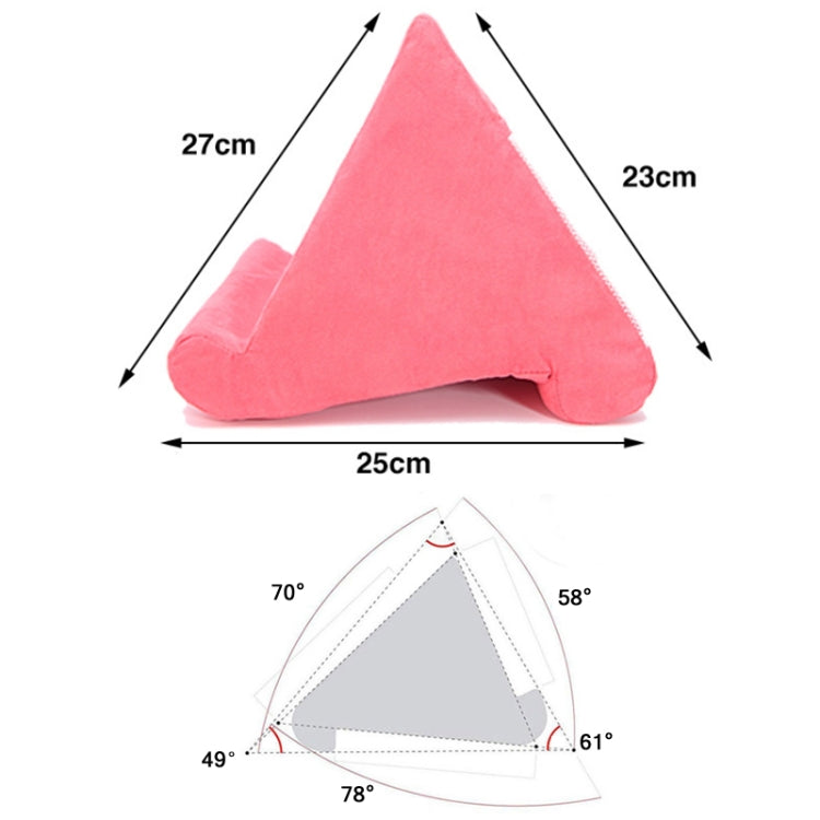 Tablet Mobile Phone Bracket Multi-Angle Pillow, Size: 27x25x23cm(Blue) - Lazy Bracket by PMC TechLife | Online Shopping South Africa | PMC TechLife