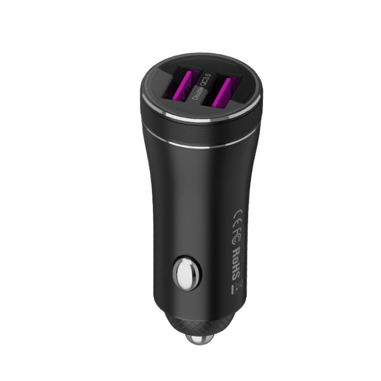 QIAKEY BK928 Dual Ports Fast Charge Car Charger - Car Charger by QIAKEY | Online Shopping South Africa | PMC TechLife