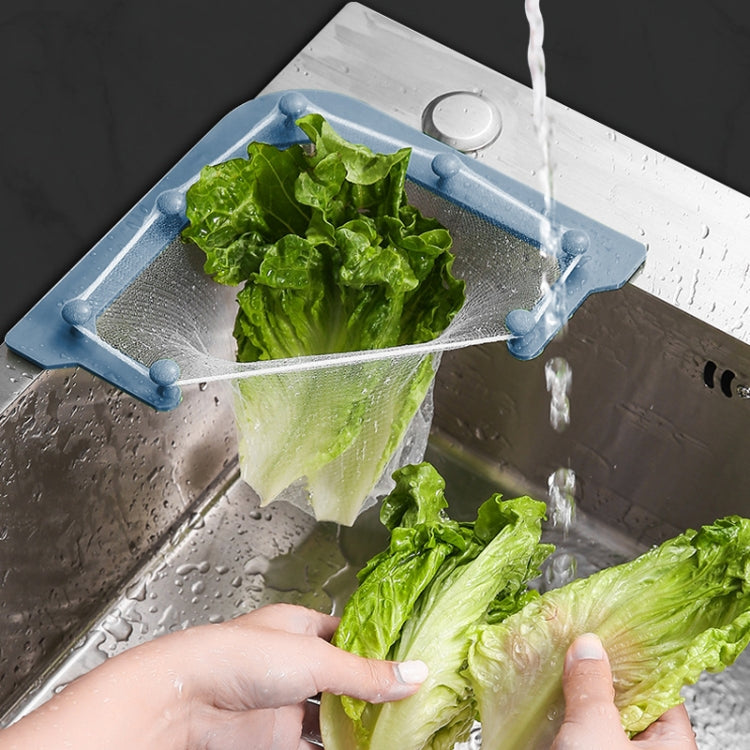 VIB-888 Kitchen Sink Triangle Hanging Net Drain Rack(Gray) - Filters by PMC TechLife | Online Shopping South Africa | PMC TechLife