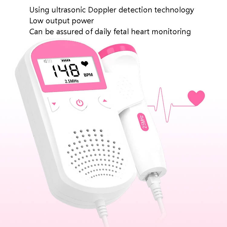 Pregnant Women Home Fetal Heart Rate Monitor(English Version U3-02) - free shipping - PMC TechLife - Order now!