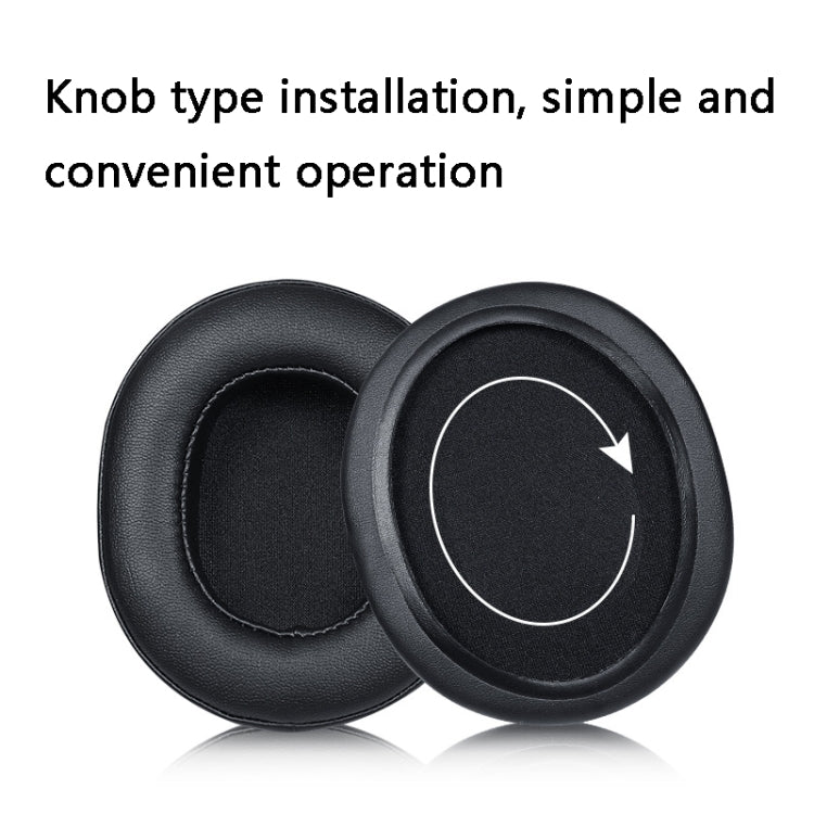 2 PCS Headset Sponge Earmuffs for iGene K5(Black) - Earmuff & Pad by PMC TechLife | Online Shopping South Africa | PMC TechLife