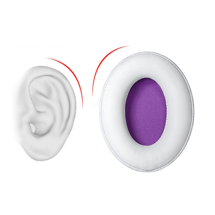 1 Pair Headset Earmuffs For Kingston HyperX Cloud II / Silver / Alpha / Flight / Stinger, Colour: White+Rose Red - Earmuff & Pad by PMC TechLife | Online Shopping South Africa | PMC TechLife