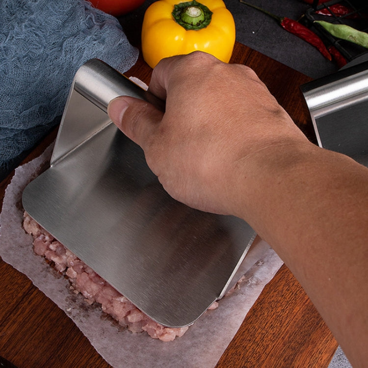 304 Stainless Steel Hamburger Manual Meat Press, Specification: Circular - Gadgets by PMC TechLife | Online Shopping South Africa | PMC TechLife