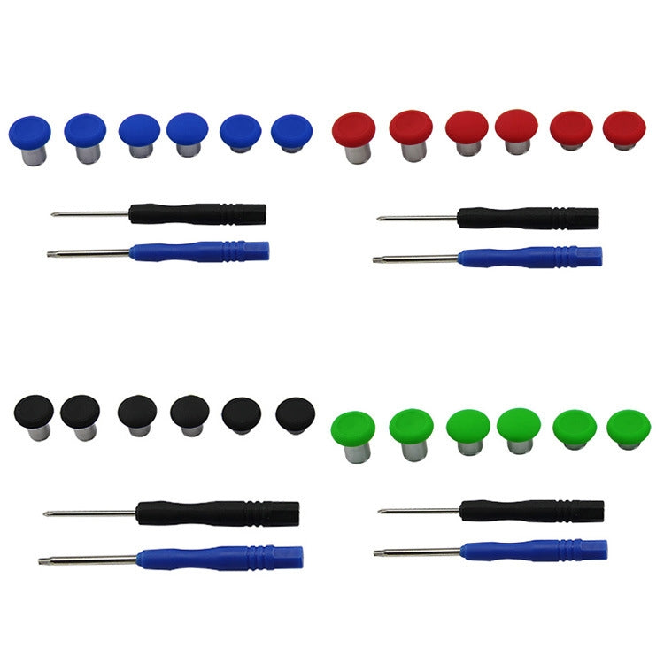 6 PCS Button Accessories For PS4 / Switch / Xbox One(Green) - Switch Spare Parts by PMC TechLife | Online Shopping South Africa | PMC TechLife