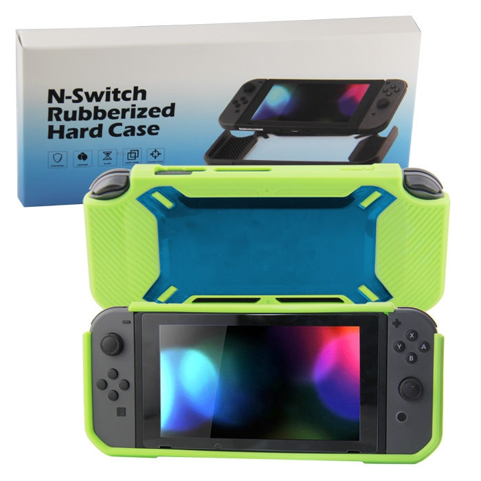 Scratch-Resistant Back Cover For Nintendo Switch(Green + Blue) - Cases by PMC TechLife | Online Shopping South Africa | PMC TechLife