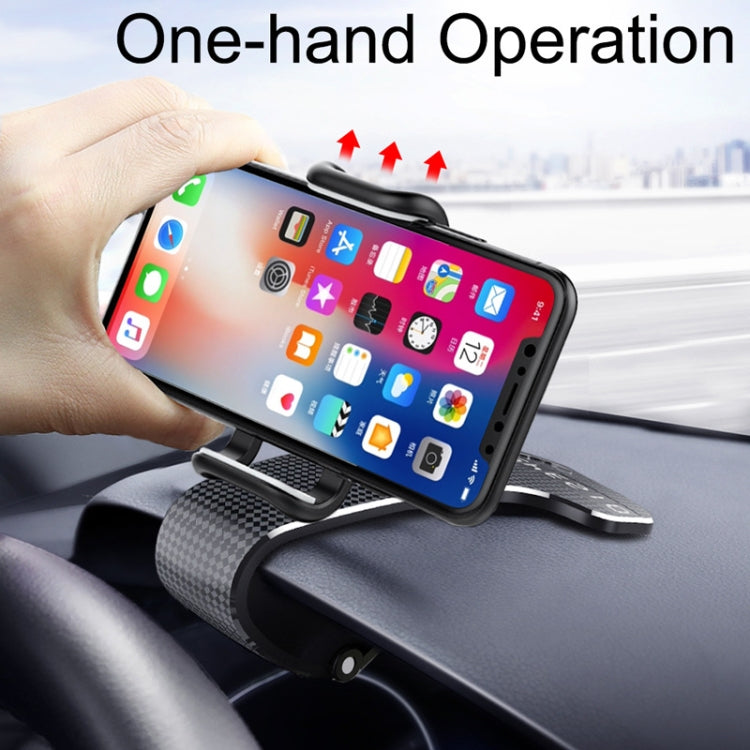Car Buckle Instrument Panel Mobile Phone Holder(Narrow Head) - Car Holders by PMC TechLife | Online Shopping South Africa | PMC TechLife