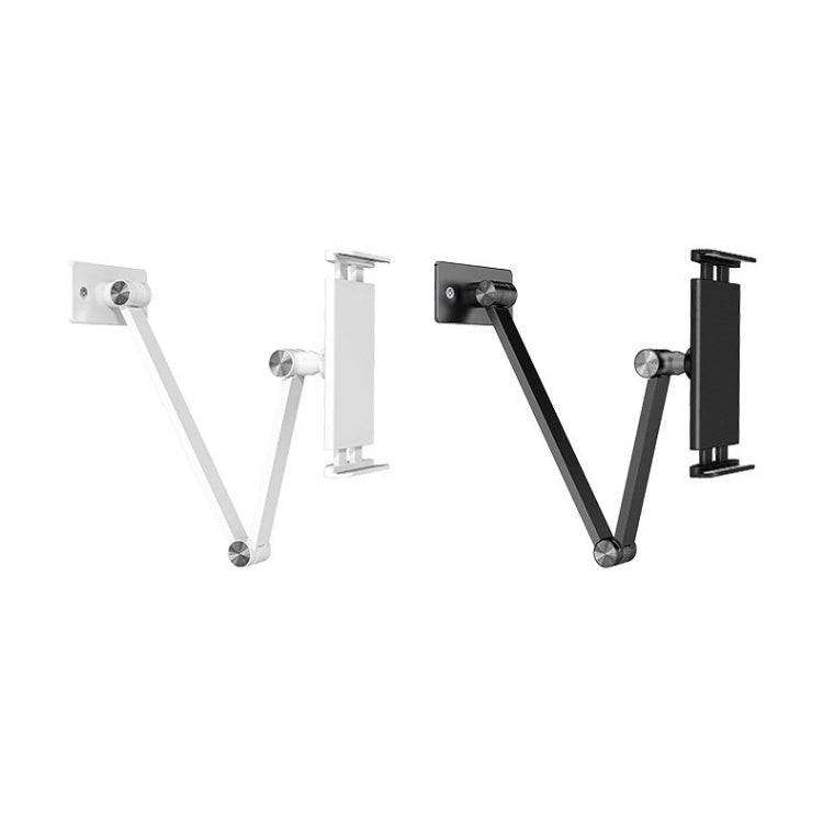 WS-2 Wall-Mounted Folding Telescopic Holder For Mobile Phone And Tablet(Black Gray) - free shipping - PMC TechLife - Order now!