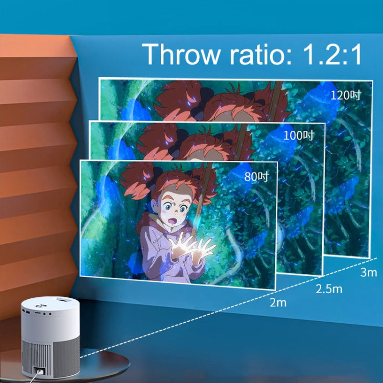 M1 Home Commercial LED Smart HD Projector, Specification: US Plug(Intelligent WIFI Android Version) - LED Projector by PMC TechLife | Online Shopping South Africa | PMC TechLife