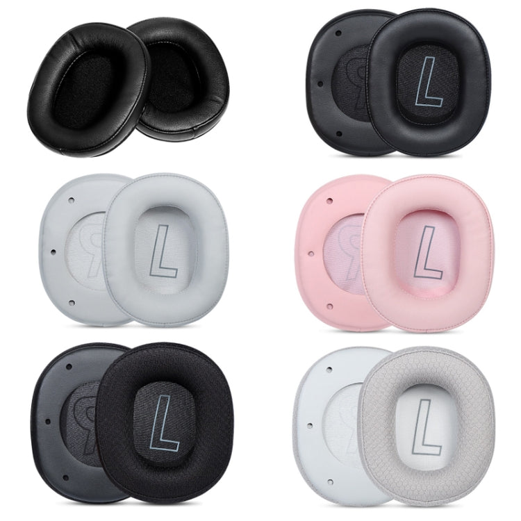 1 Pair Sponge Headset Cover For Edifier Hecate G2(Black-Protein Skin) - Earmuff & Pad by PMC TechLife | Online Shopping South Africa | PMC TechLife