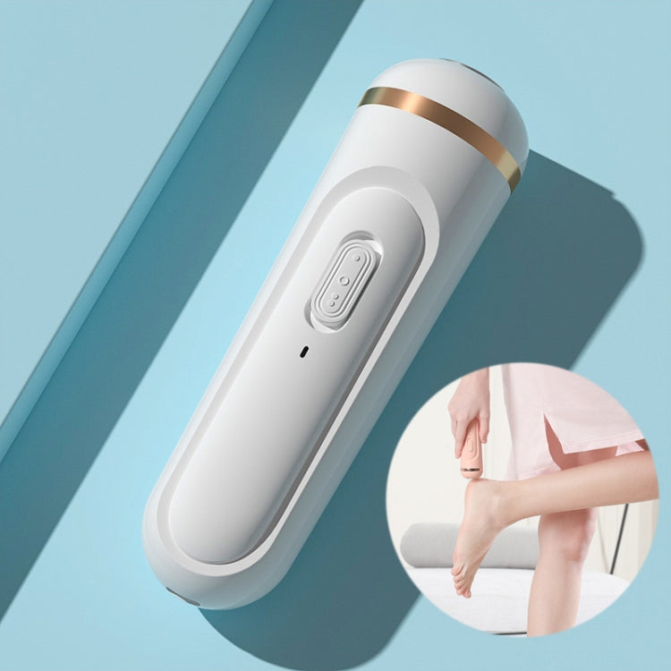 J001 Rechargeable Electric Foot Sharpener Exfoliating Pedicure(White) - Grinding Tools & Accessories by PMC TechLife | Online Shopping South Africa | PMC TechLife