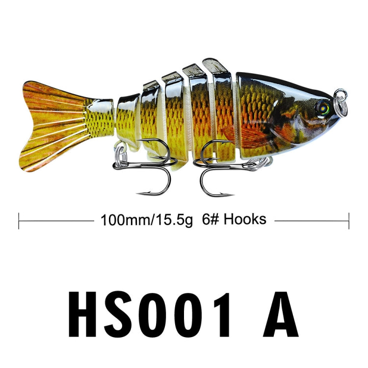 2 PCS PROBEROS HS001 10cm 15.5g Road Sub-Fish Bait Plastic Hard Bait(A) - Fishing Lures by PMC TechLife | Online Shopping South Africa | PMC TechLife
