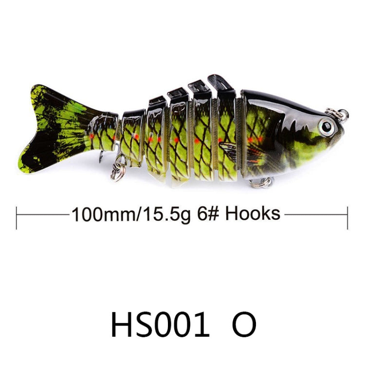 2 PCS PROBEROS HS001 10cm 15.5g Road Sub-Fish Bait Plastic Hard Bait(O) - Fishing Lures by PMC TechLife | Online Shopping South Africa | PMC TechLife