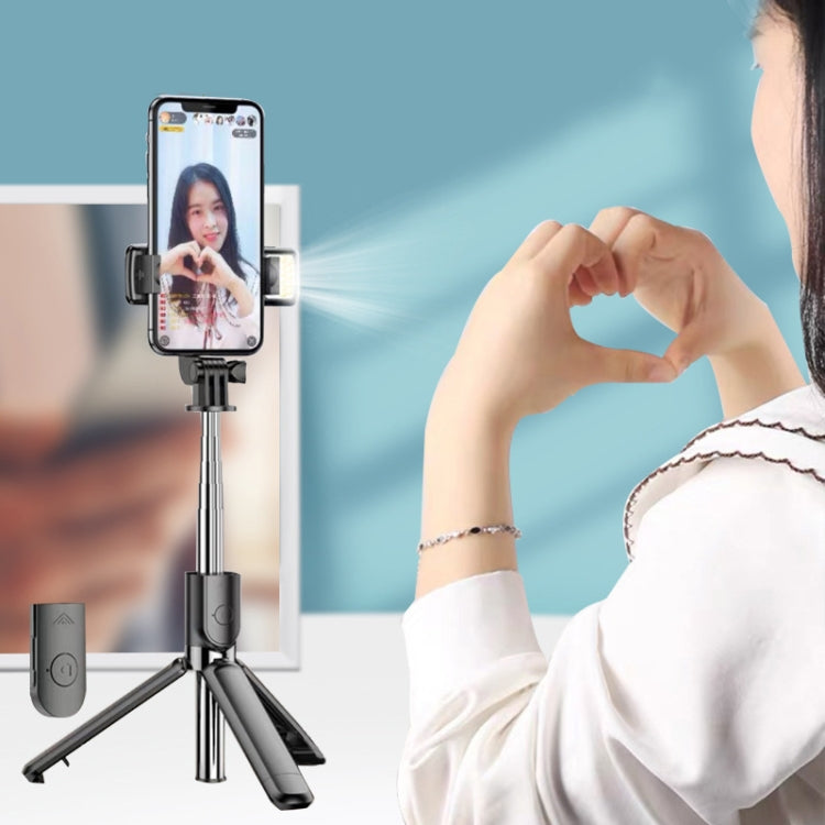 L03S Bluetooth Fill Light Tripod Integrated Selfie Stick(Black) - Selfie Sticks by PMC TechLife | Online Shopping South Africa | PMC TechLife | Buy Now Pay Later Mobicred