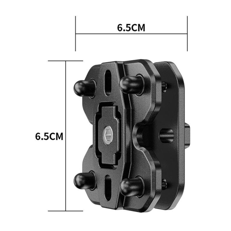 JZ01 Motorcycle Mobile Phone Holder Frame Shock Absorber - Holder by PMC TechLife | Online Shopping South Africa | PMC TechLife