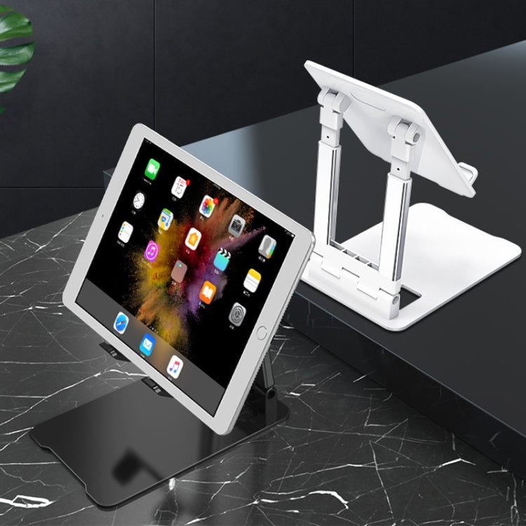 Desktop Foldable Liftable Anti-Skid Mobile Phone And Tablet Stand(Black) - Desktop Holder by PMC TechLife | Online Shopping South Africa | PMC TechLife | Buy Now Pay Later Mobicred