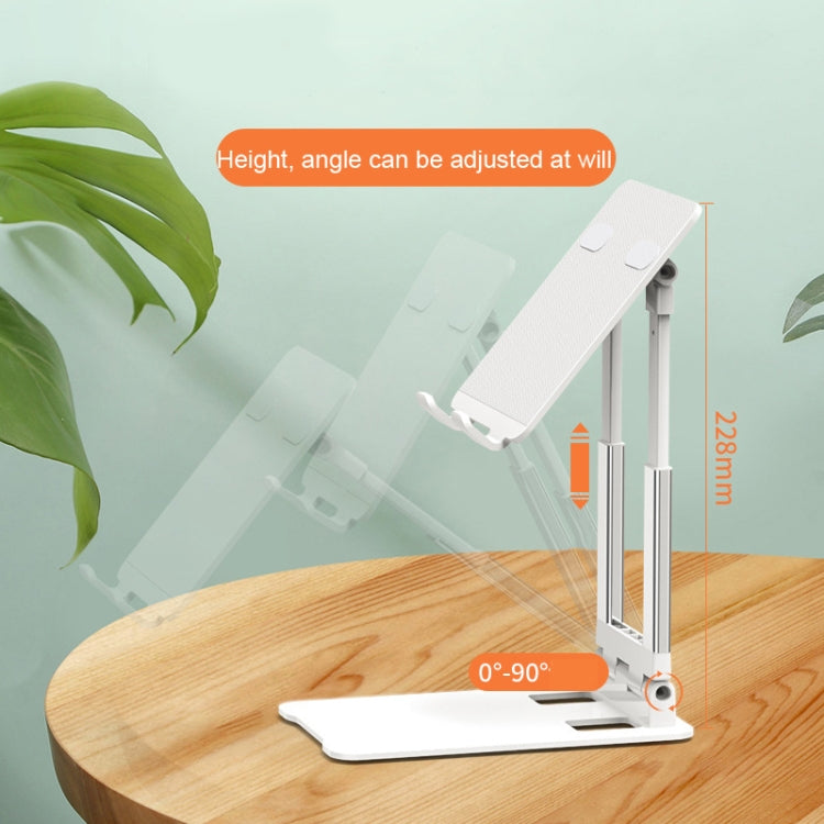 Desktop Foldable Liftable Anti-Skid Mobile Phone And Tablet Stand(Black) - Desktop Holder by PMC TechLife | Online Shopping South Africa | PMC TechLife | Buy Now Pay Later Mobicred