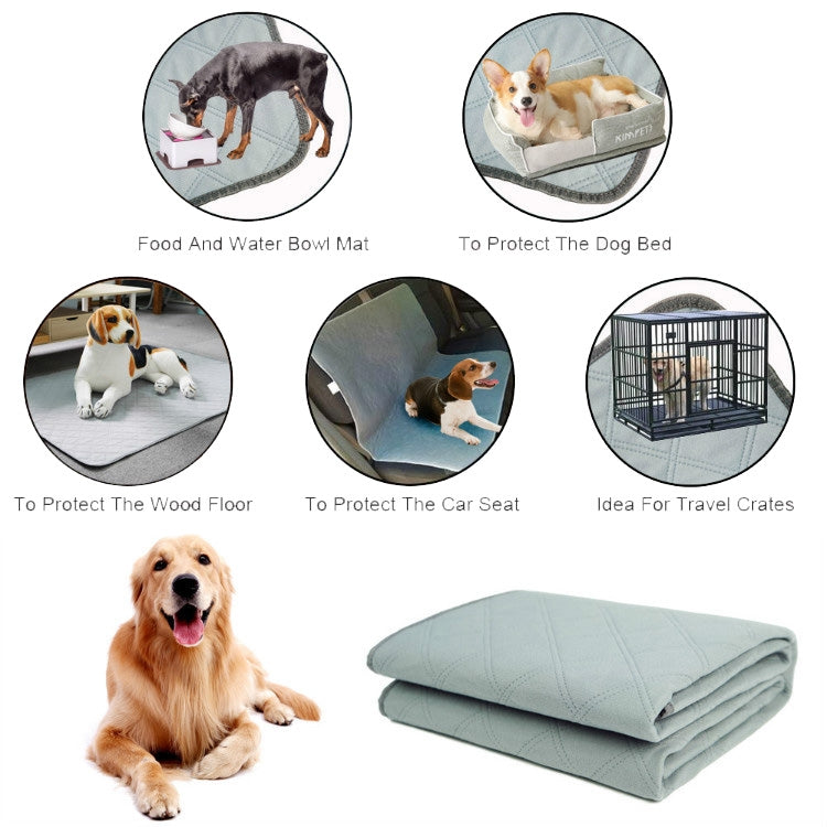 OBL0014 Can Water Wash Dog Urine Pad, Size: S (Gray) - Pads by PMC TechLife | Online Shopping South Africa | PMC TechLife