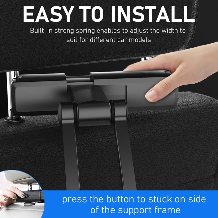 PB-45B Car Rear Aluminum Alloy Telescopic Mobile Phone Holder(Black Color Box) - free shipping - PMC TechLife - Order now!