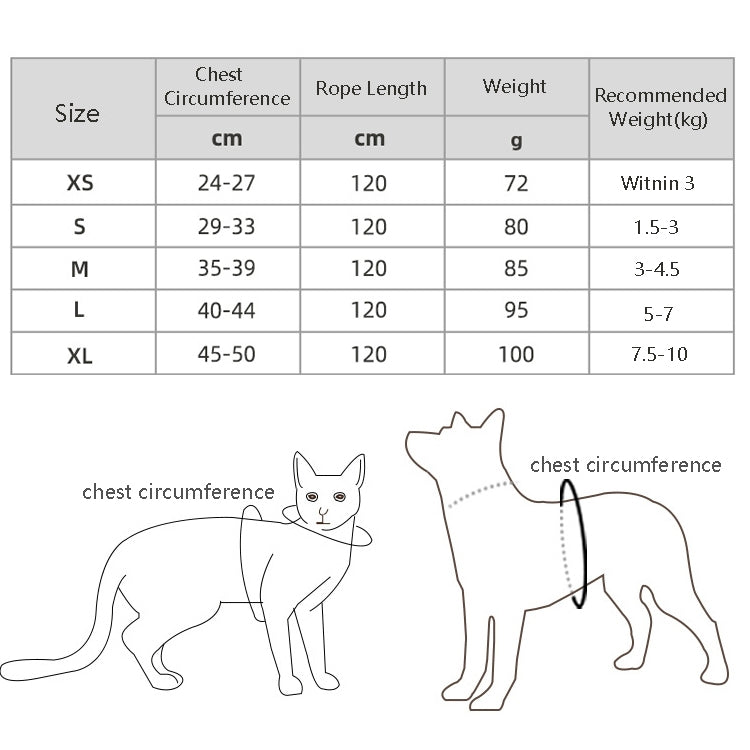 BL-844 Pet Chest Straps Reflective Breathable Dog Rope, Size: L(Black) - free shipping - PMC TechLife - Order now!