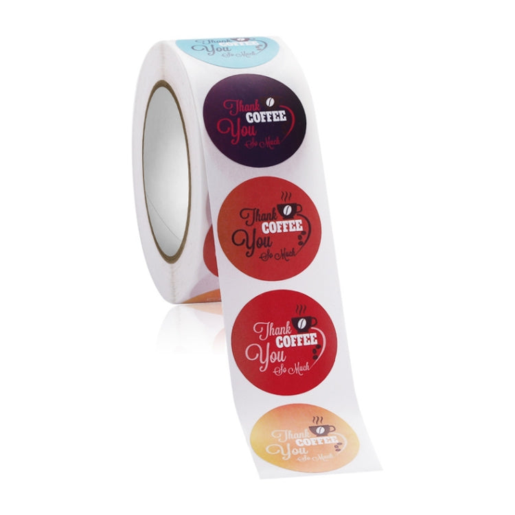 Pearl Milk Tea Cup Thank You Sticker Coffee Shop Sealing Sticker, Size: 2.5cm / 1 Inch(HA031) - Sticker & Tags by PMC TechLife | Online Shopping South Africa | PMC TechLife