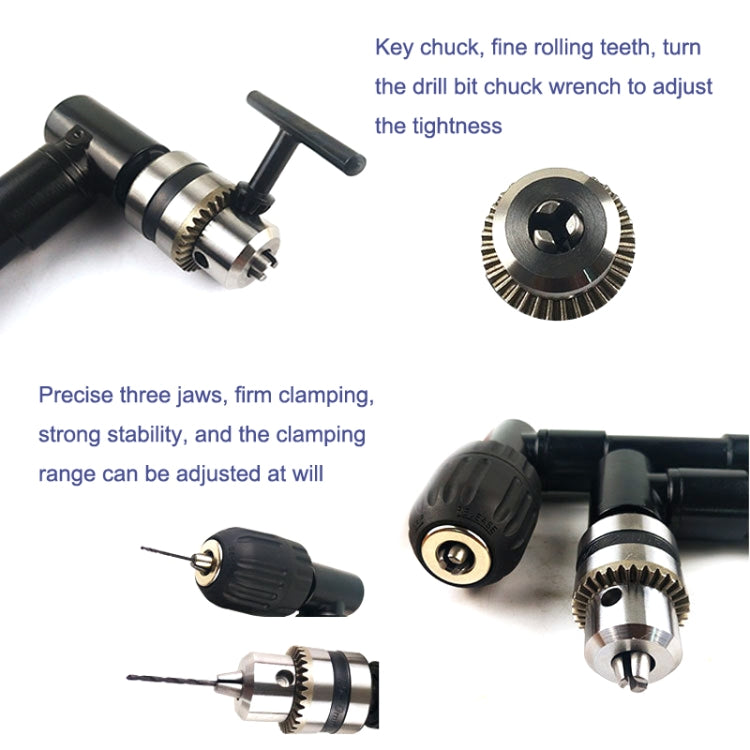 3124 90 Degrees Right-Angle Electric Drill Transmutor Accessories - Drill & Drill Bits by PMC TechLife | Online Shopping South Africa | PMC TechLife