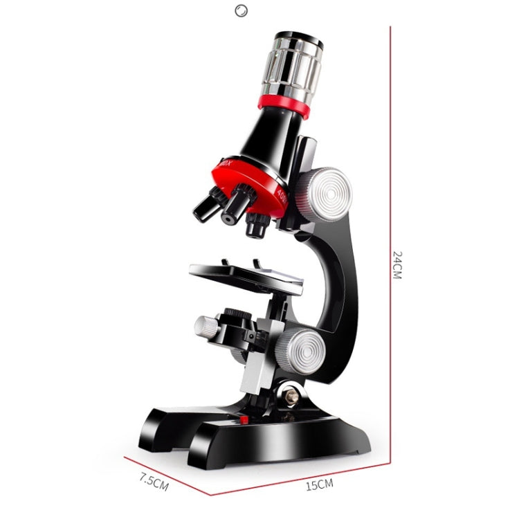 HD 1200 Times Microscope Children Educational Toys(Black) - Digital Microscope by PMC TechLife | Online Shopping South Africa | PMC TechLife | Buy Now Pay Later Mobicred