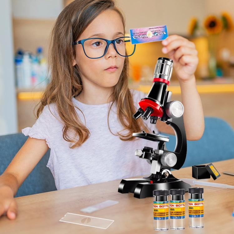 HD 1200 Times Microscope Children Educational Toys(Black) - Digital Microscope by PMC TechLife | Online Shopping South Africa | PMC TechLife | Buy Now Pay Later Mobicred