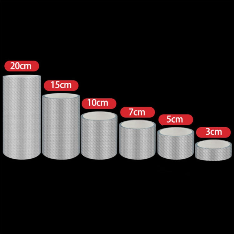 5cm x 10m Car Carbon Fiber Bumper Anti-Collision Strip - Anti Collision Sticker by PMC TechLife | Online Shopping South Africa | PMC TechLife