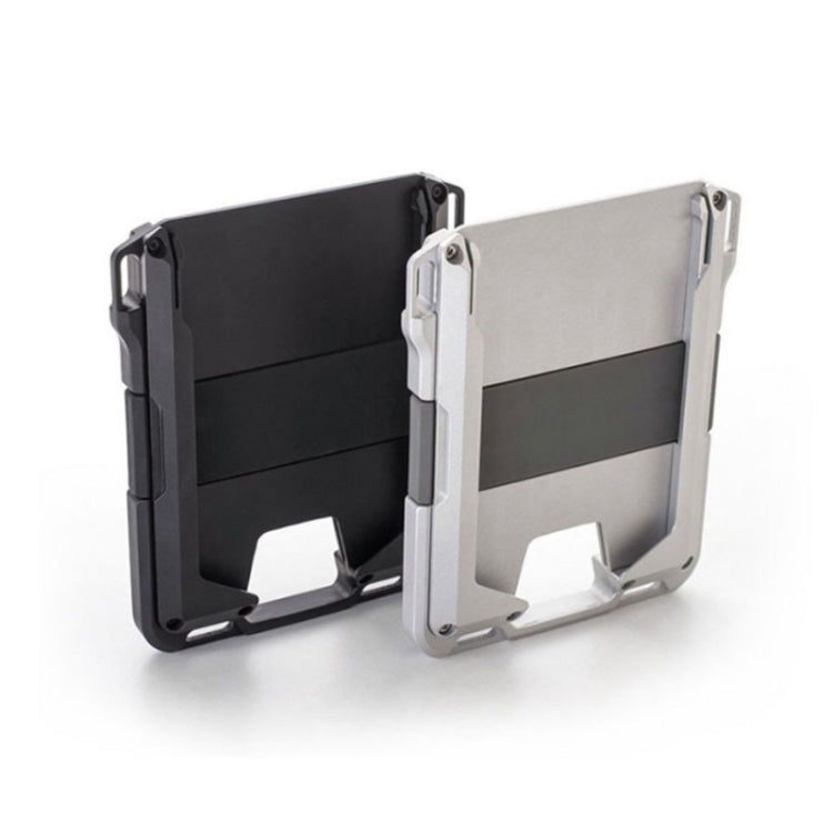 RFID Metal Anti-Theft Credit Card Holder(Black Aluminum Terms) - free shipping - PMC TechLife - Order now!