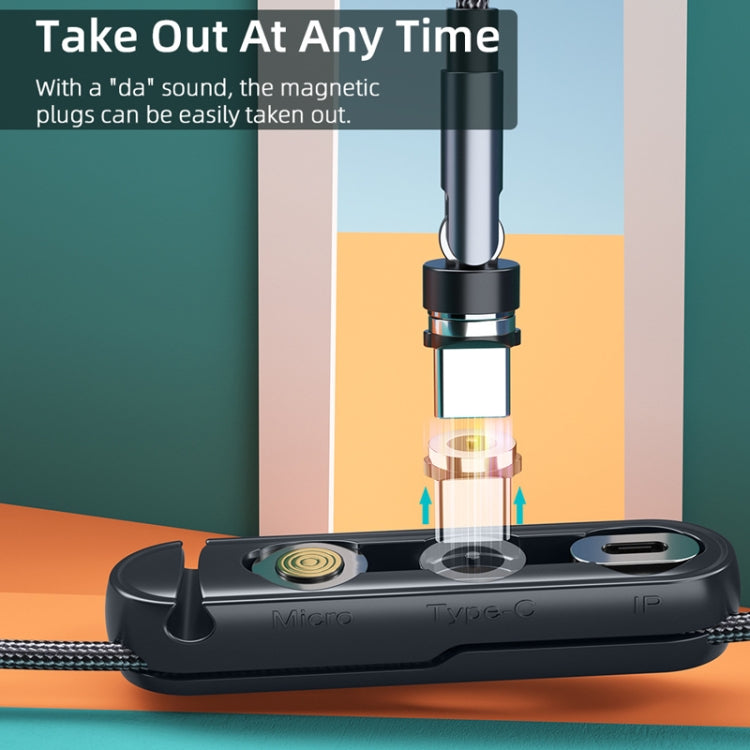 20 PCS Magnetic Suction Tip Storage Portable Anti-Loss Cable Manager(Black) - Cable Organizer by PMC TechLife | Online Shopping South Africa | PMC TechLife